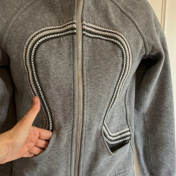 Lululemon  Cuddle Up Jacket. Heathered gray. - Picture 7 of 14
